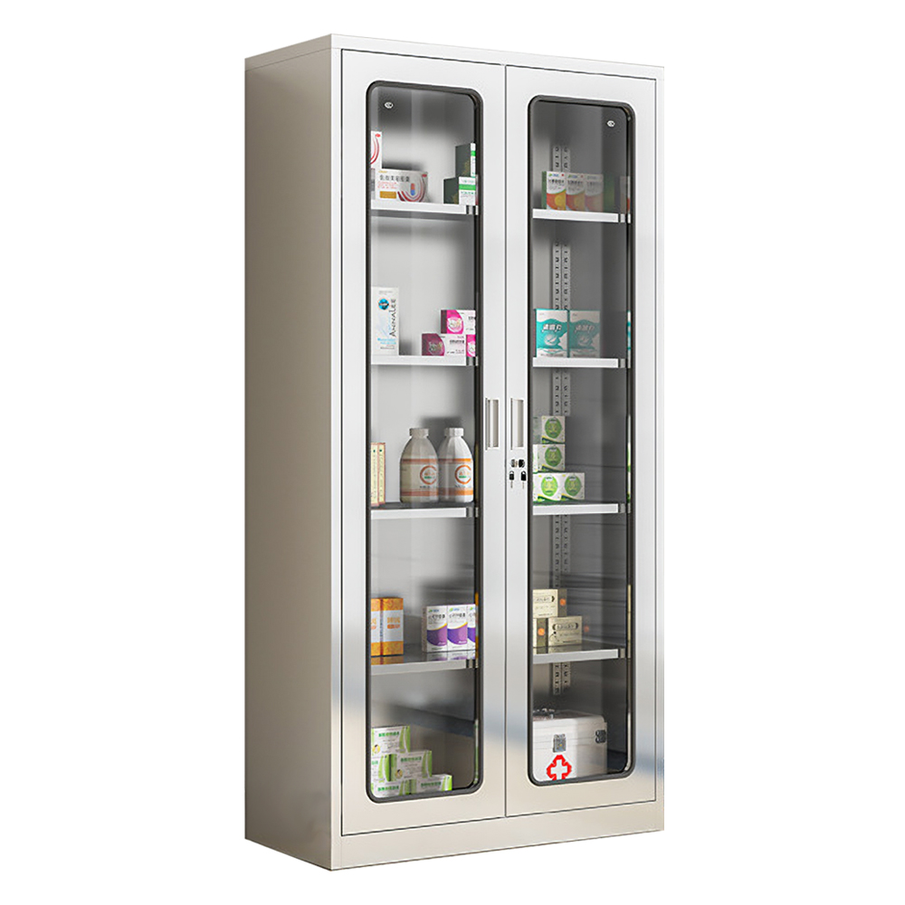 시약장 철제 캐비넷 스텐 밀폐형 배기형 잠금 락커 도어형