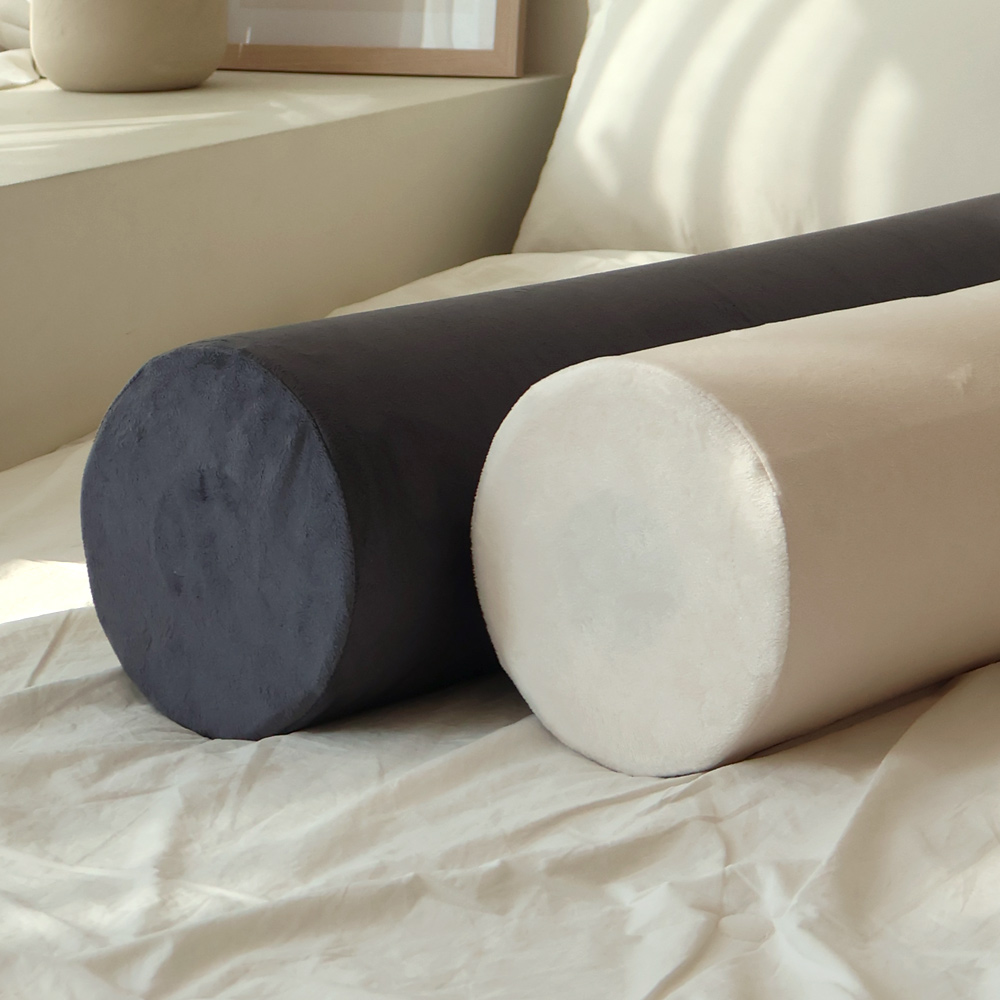 베네폼 탄탄한 일자형 바디필로우 안고자는 긴베개 원형 쿨링 냉감 쿠션