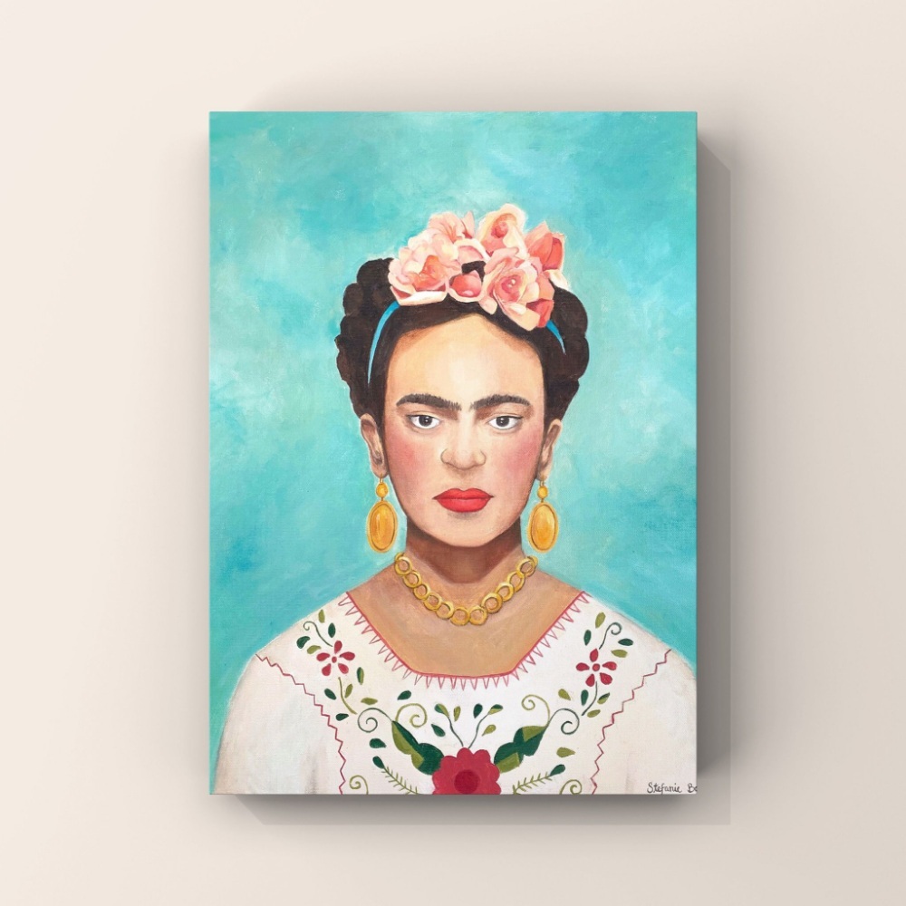 프리다칼로그림 Frida Kahlo 멕시코 화가 인테리어 그림 일러스트 액자 포스터 - 상세 이미지 2