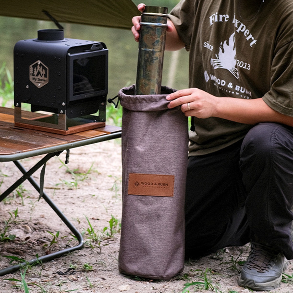 우드앤번 프티 연통가방 전용 수납가방 케이스 화목난로 전용