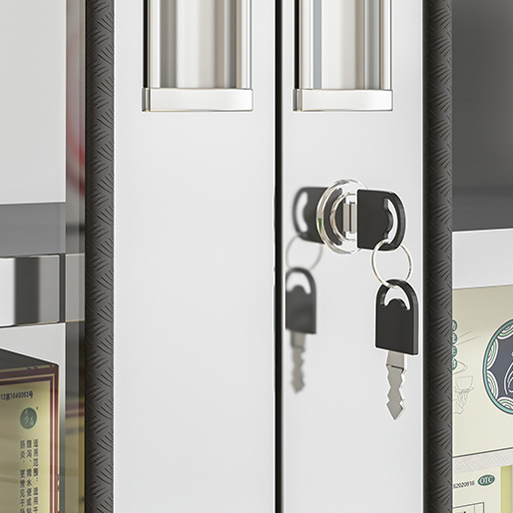 시약장 철제 캐비넷 스텐 밀폐형 배기형 잠금 락커 도어형