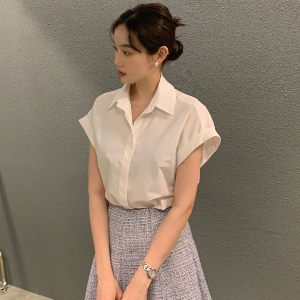 살림남2 354회 백지영 셔츠 블라우스 오피스 심플한 의상 옷 패션 - 상세 이미지 3