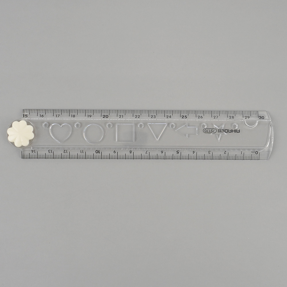 15센티 자 30센티 투명자 아크릴 접이식 15cm 30cm - 상세 이미지 2