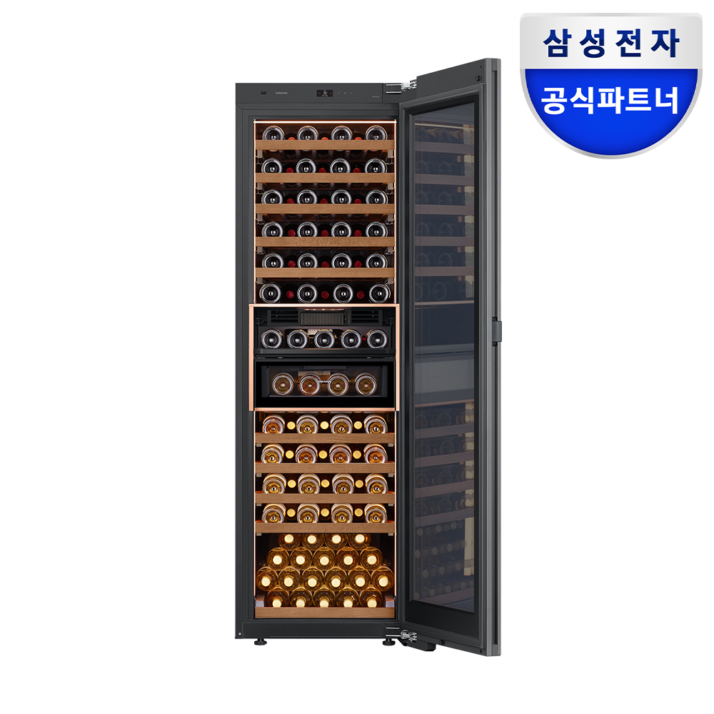 삼성전자 비스포크 인피니트 와인냉장고 RW33C99B1TFG 와인셀러 키친핏 - 상품 이미지