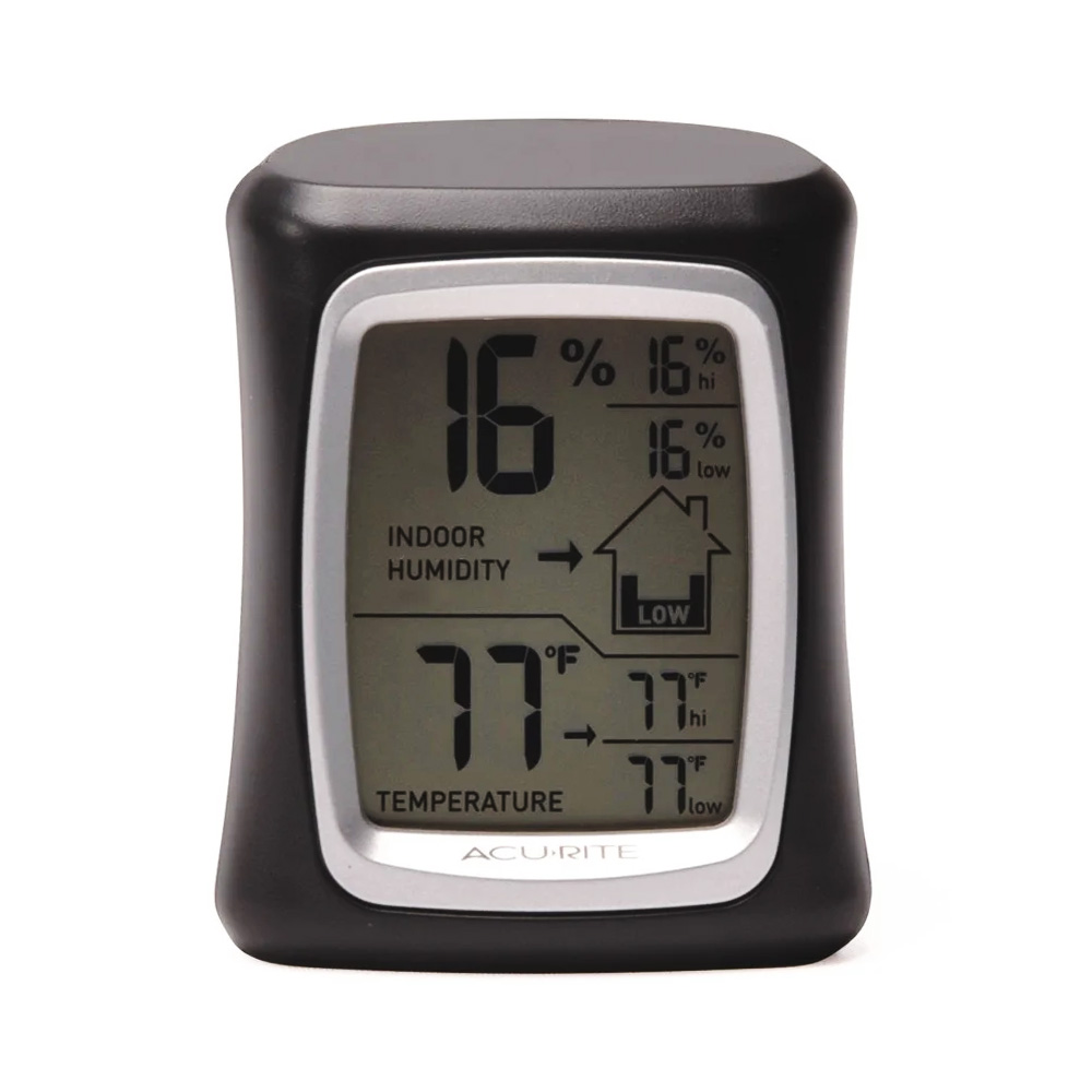 아큐라이트 디지털 온습도계 홈컴포트 BLACK