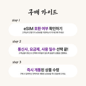 괌 사이판 이심 eSIM 5G 로컬망 티니안 로타 무제한 도코모퍼시픽 3... 솔직 후기 | 실사용자 리뷰 분석 - 상품 이미지 3