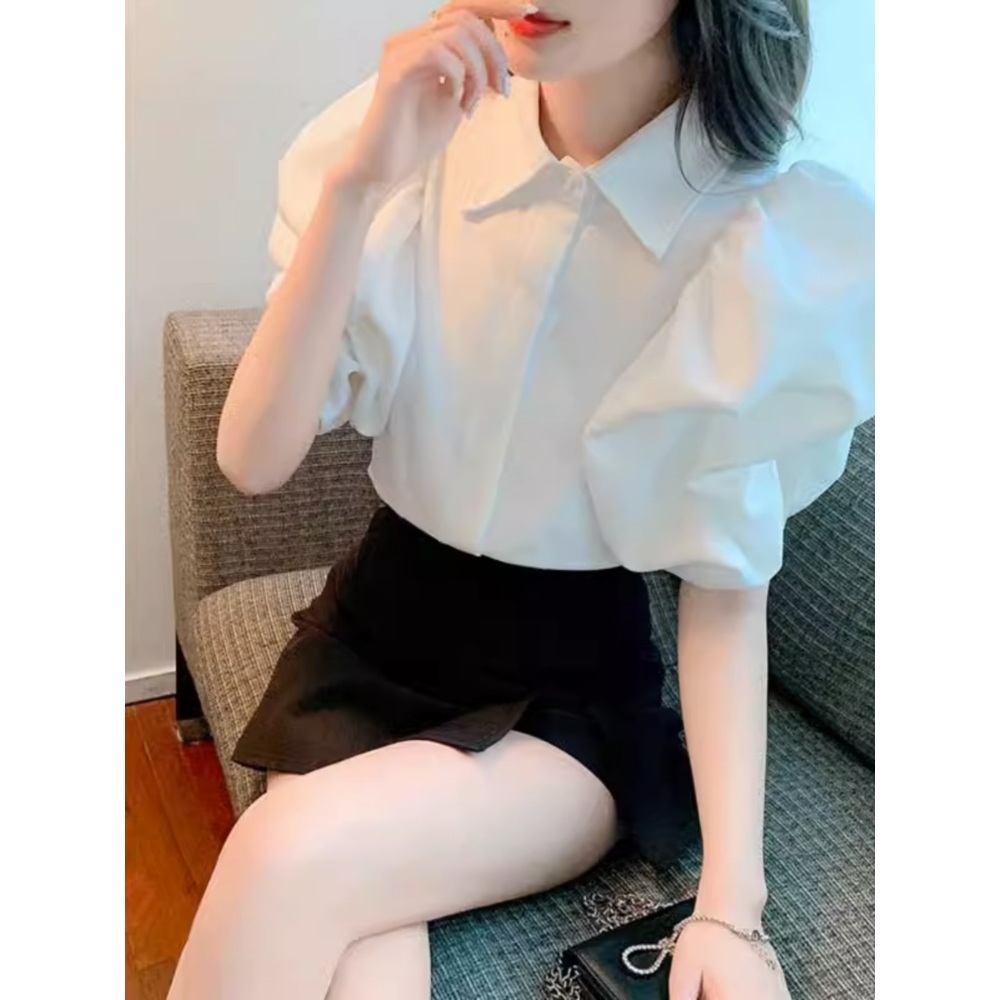 용감무쌍 용수정 47회 이승연 블라우스 셔츠 민경화 트렌디 퍼프 의상 옷 패션 - 상세 이미지 2