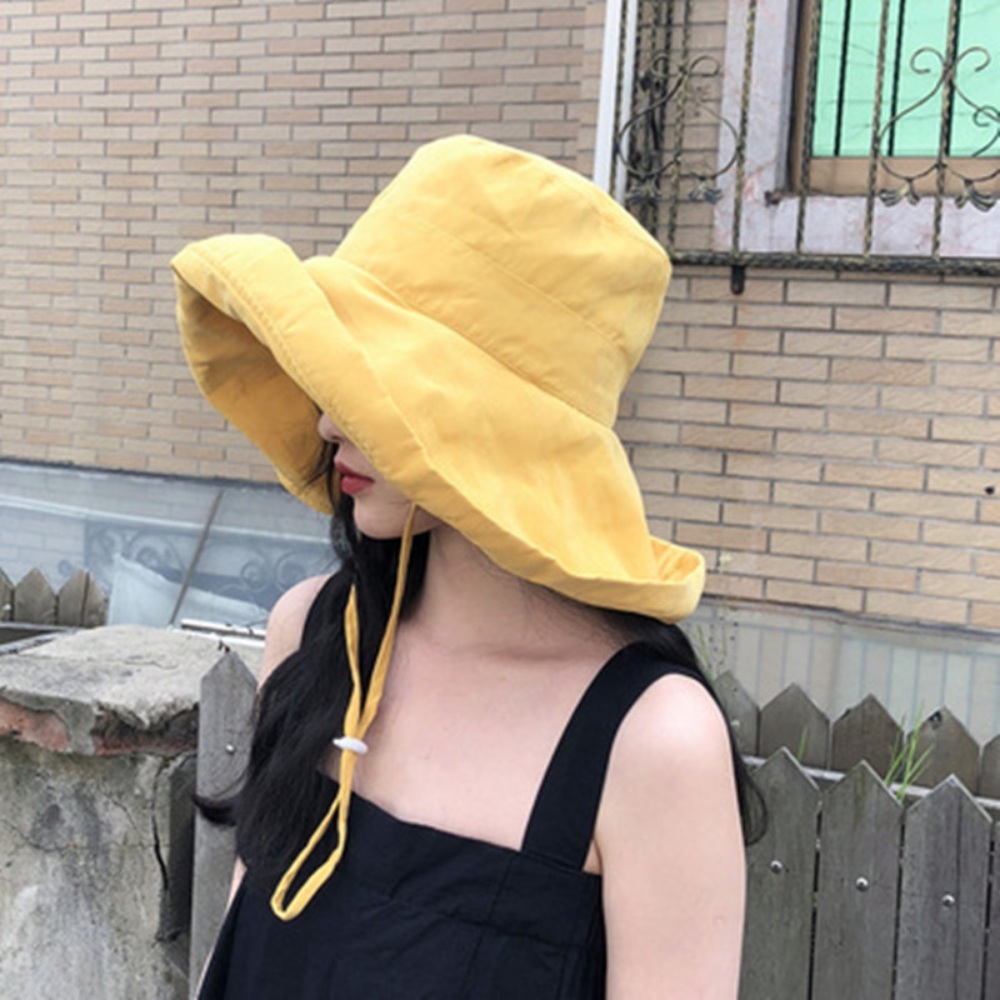 언니네산지직송 1회 안은진 버킷햇 벙거지 모자 챙 넓은 바캉스 의상 옷 패션 - 상세 이미지 4