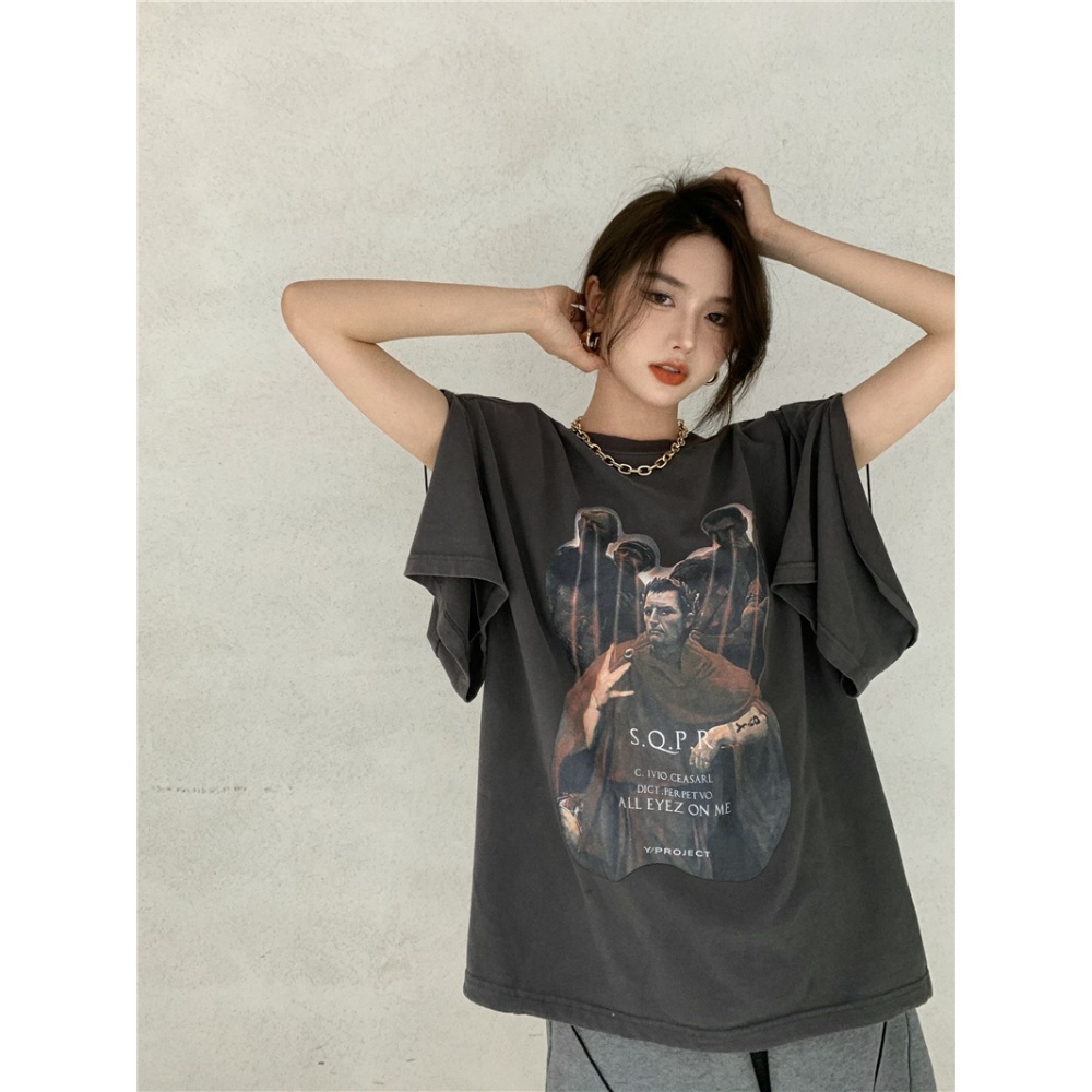 동상이몽2 350회 전은지 티셔츠 반팔 오프숄더 어깨 트임 의상 옷 패션 - 상세 이미지 5