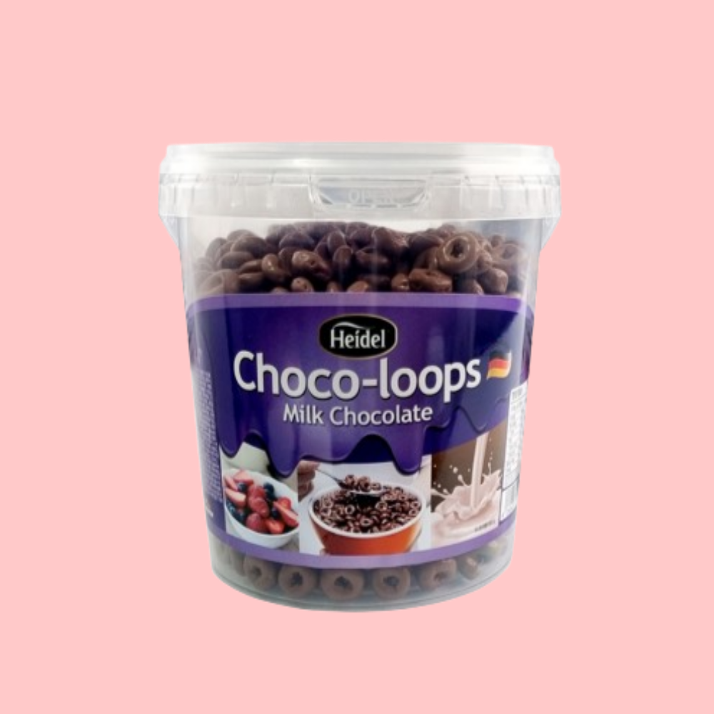 하이델 밀크 초코룹스450g 초코링 간식 그릭요거트 초콜릿 토핑 시리얼 - 상품 이미지