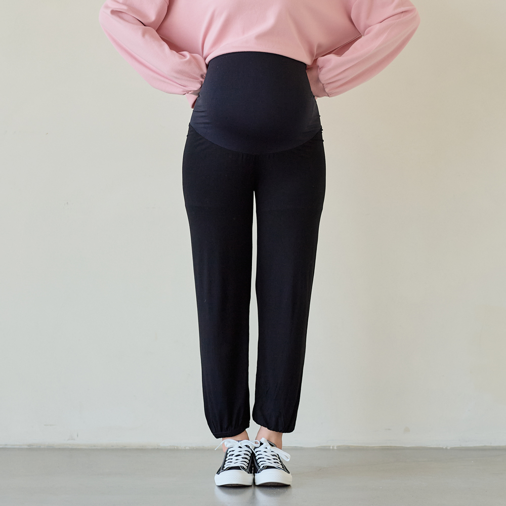 임산부 요가 바지 운동복 요가복 필라테스복 조거 팬츠 - 상세 이미지 3
