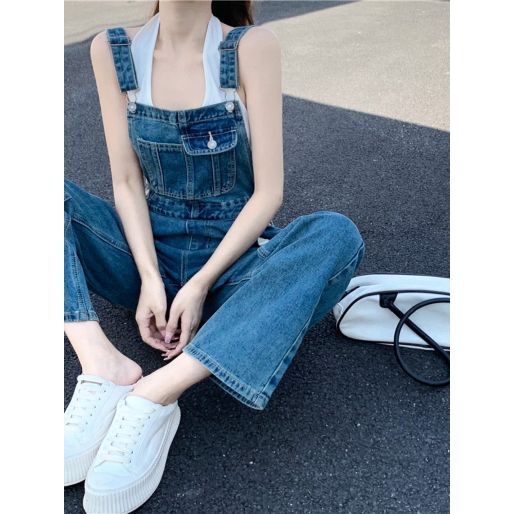 놀면뭐하니 241회 이미주 멜빵 바지 팬츠 캐주얼 데님 의상 옷 패션 - 상세 이미지 4