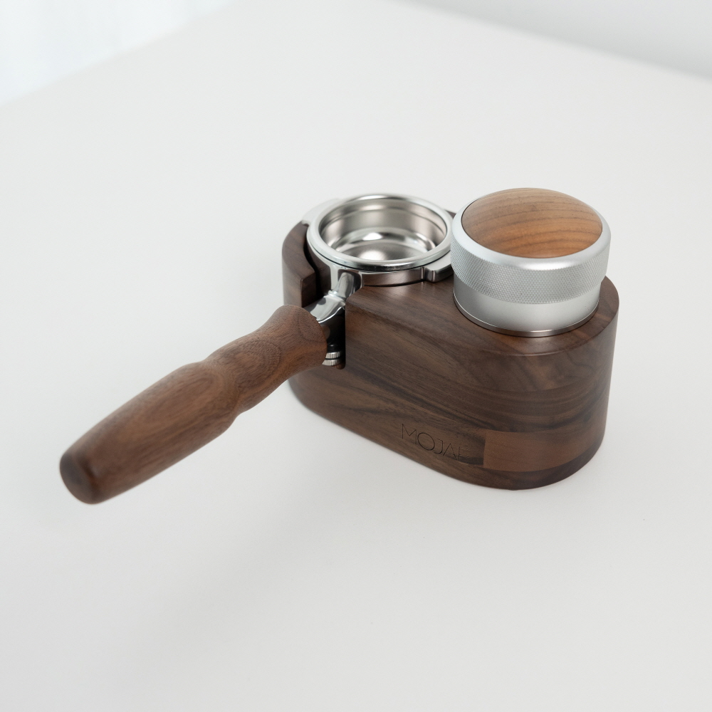 포터필터 거치대 정리대 MOJAE 모제 우드 너도밤나무 58mm 3구 이미지 7