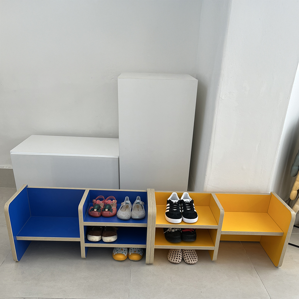 비노즈 아기 슈벤치 신발 의자 유아 현관 벤치