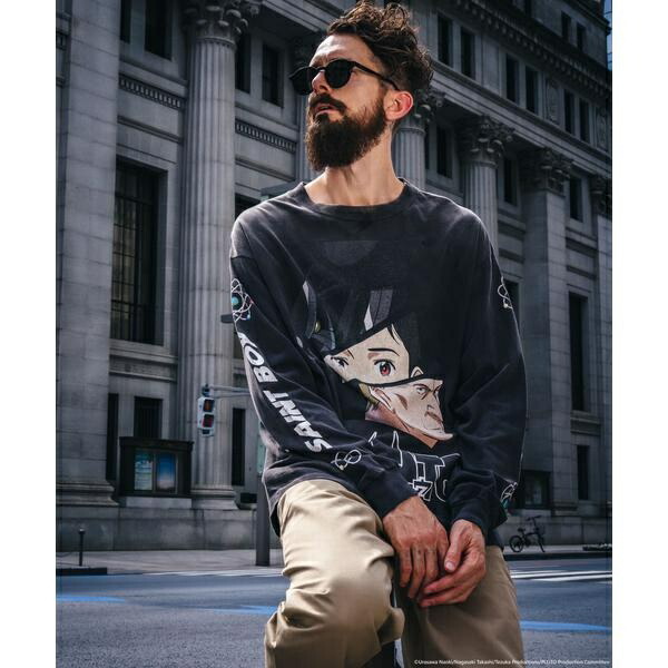 세인트 미카엘 SAINT MICHAEL X PLUTO LS TEE 긴팔 티셔츠 블랙 이미지 6
