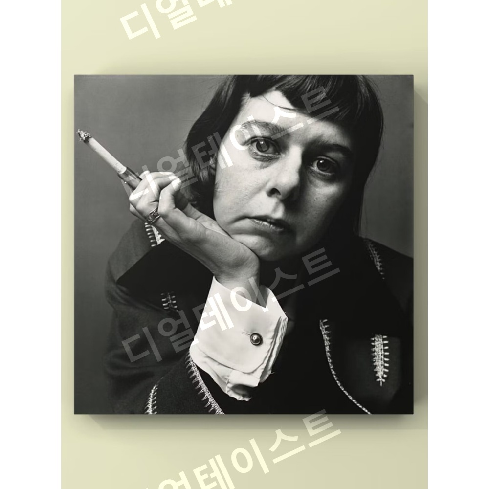 Carson McCullers 여성 작가 인테리어 그림 일러스트 액자 포스터 - 상세 이미지 2