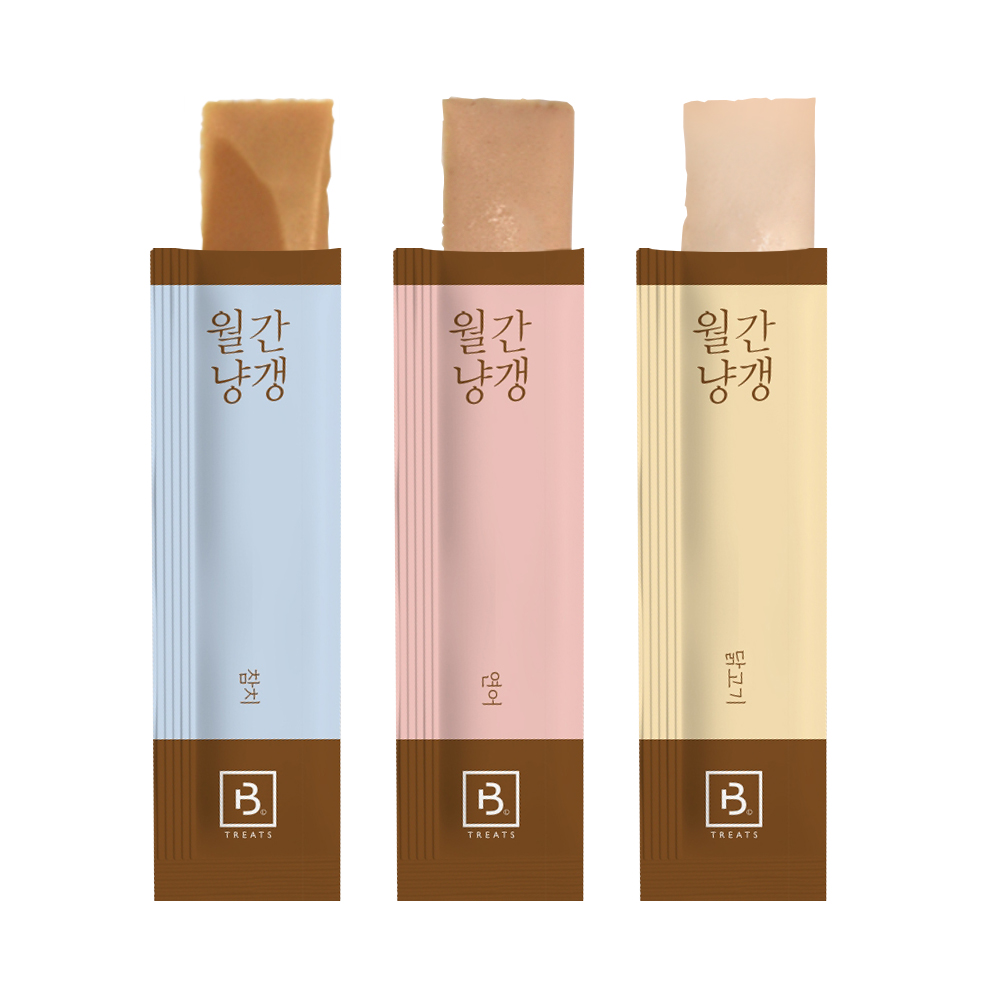 브리더랩 월간 냥갱 고양이 츄르 스틱 양갱 젤리 냥이 간식 닭고기, 8g, 30개 - 상세 이미지 2