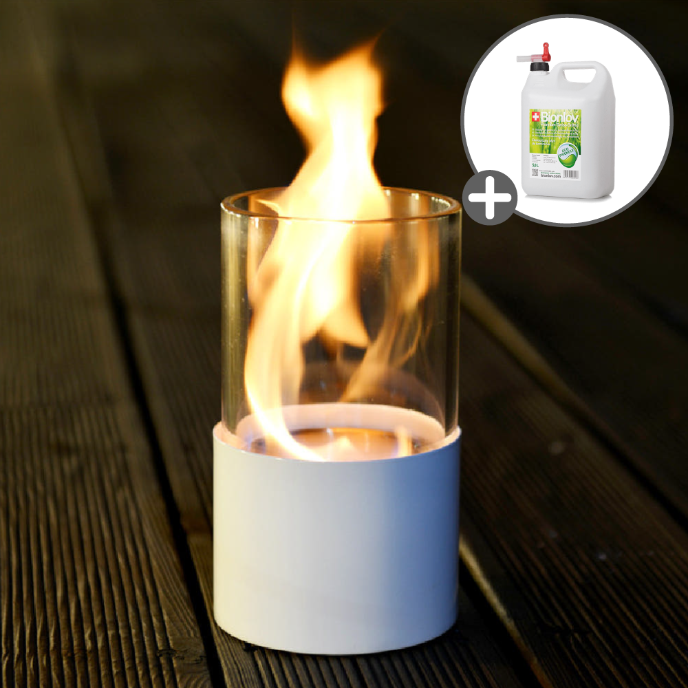 코지앤코 에탄올난로 라이트 화이트 감성 캠핑 불멍 화로대 에탄올 난로 미니 화롯대