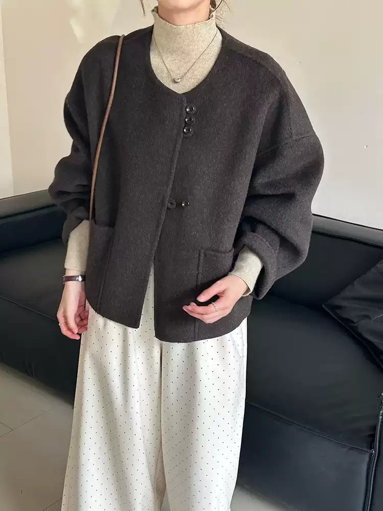 라디오스타 892화 장도연 자켓 화이트 캐시미어 빅사이즈 의상 옷 패션 - 상세 이미지 4
