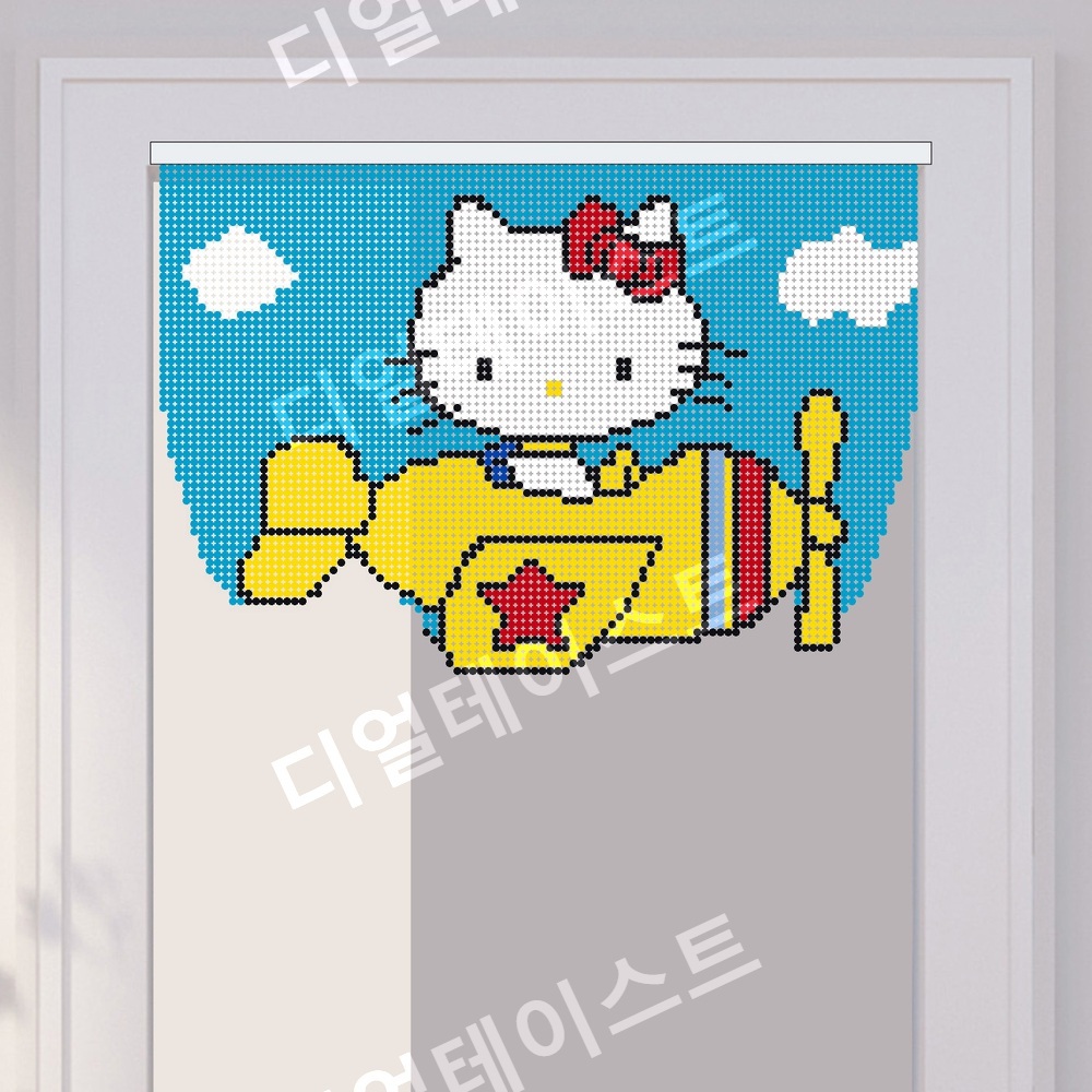 비즈 문발 키티비즈발 구슬 커튼 비즈발 만들기 패키지 올인원