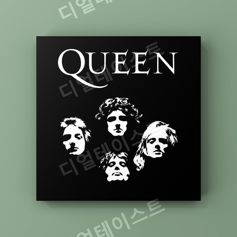 queen 앨범 인테리어 그림 일러스트 액자 포스터 - 상세 이미지 2