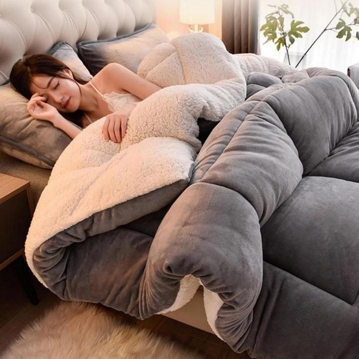 두꺼운차렵이불 따뜻한 무거운겨울이불 중력이불