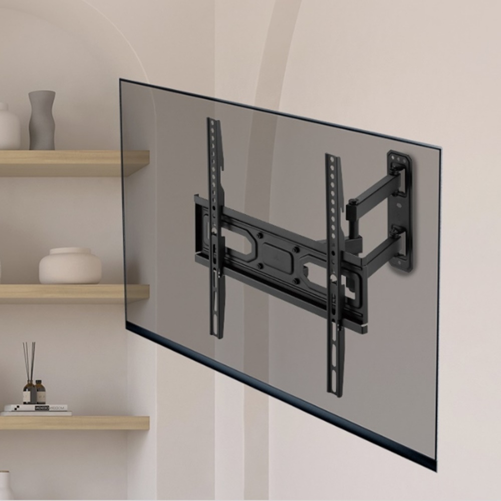 풀모션 모니터 TV 벽걸이브라켓 삼성 LG 호환 좌우회전 거치대 138cm - 상품 이미지