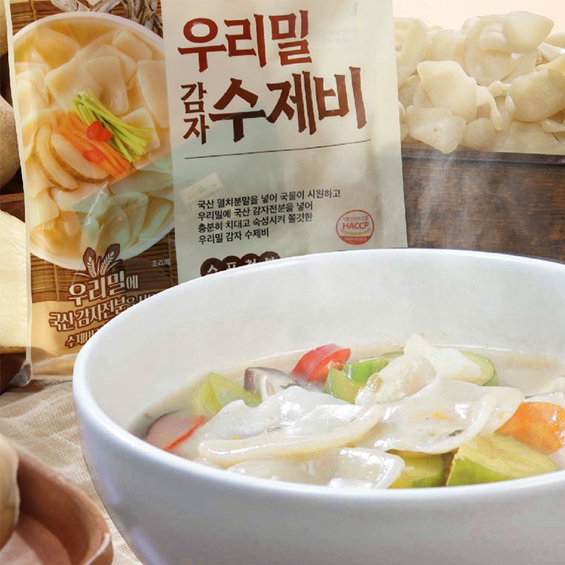 칠갑농산 우리밀 감자수제비 25봉[34825920] : NS홈쇼핑 TV홈쇼핑