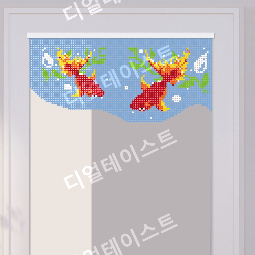 물고기 비즈발 만들기 키트 diy 재료 금붕어 커튼 - 상세 이미지 2