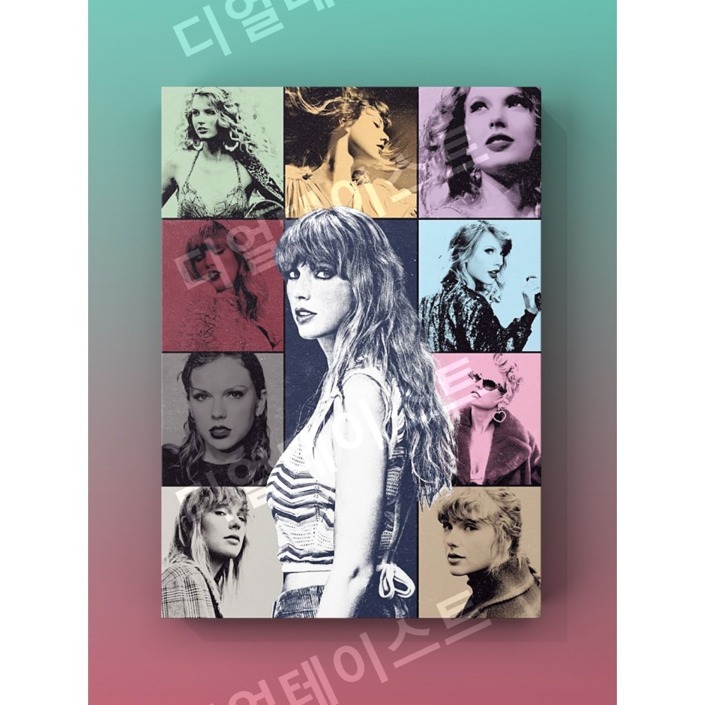 Taylor Swift 테일러 스위프트 미드나잇 인테리어 그림 일러스트 액자 포스터 - 상세 이미지 2