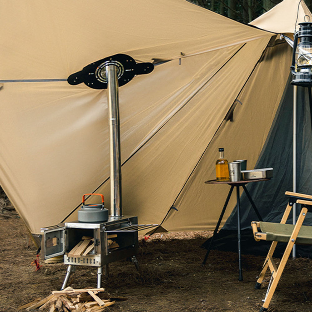 화목난로 텐트 홀잭 연통 방염 매트 키트 스킨 보호대 장작 펠릿