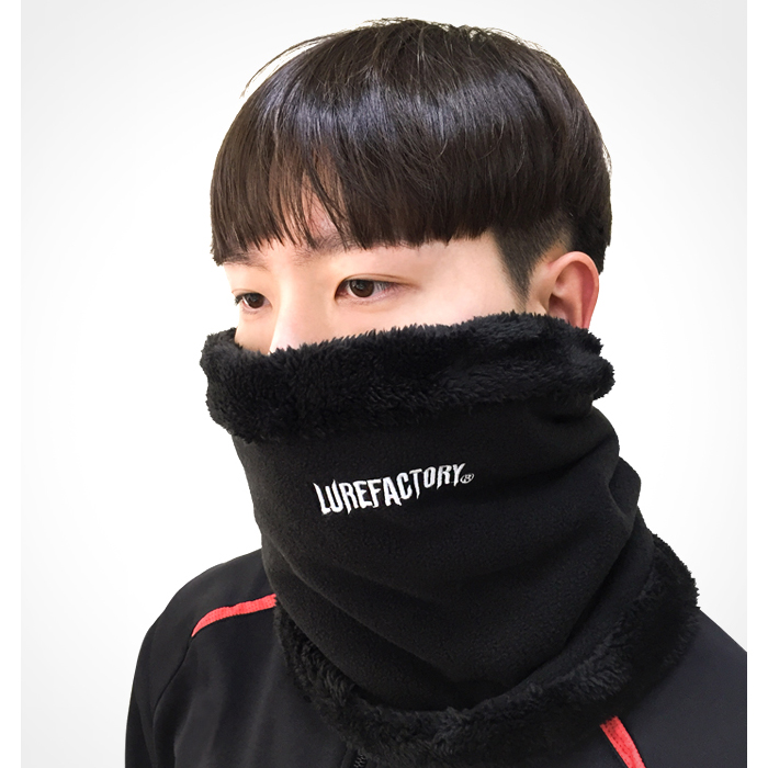 루어팩토리 보아털 안감 스토퍼 채용 LFW-02 볼케이노 방한 넥워머 마스크 겨울낚시 - 상세 이미지 3