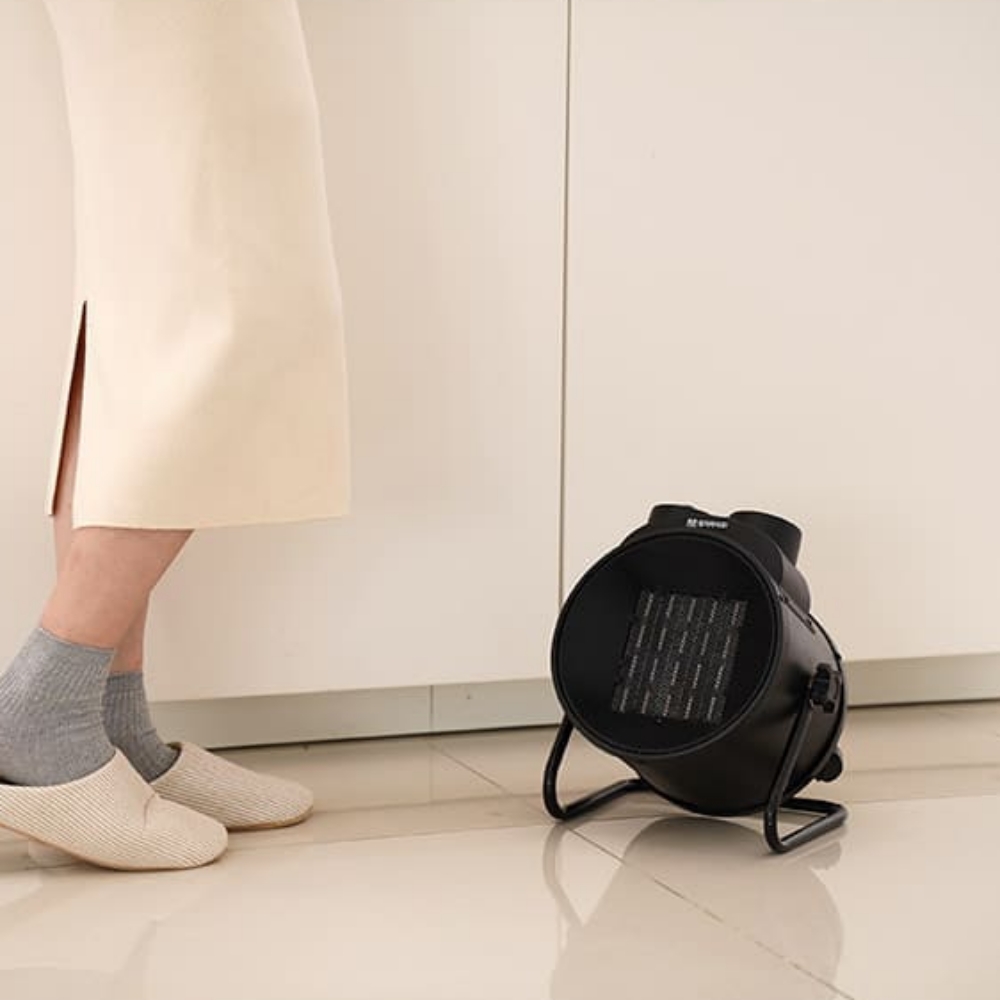 캠핑 미니 온풍기 팬히터 가정용 열풍기 난방기 공업용 소형 온풍기