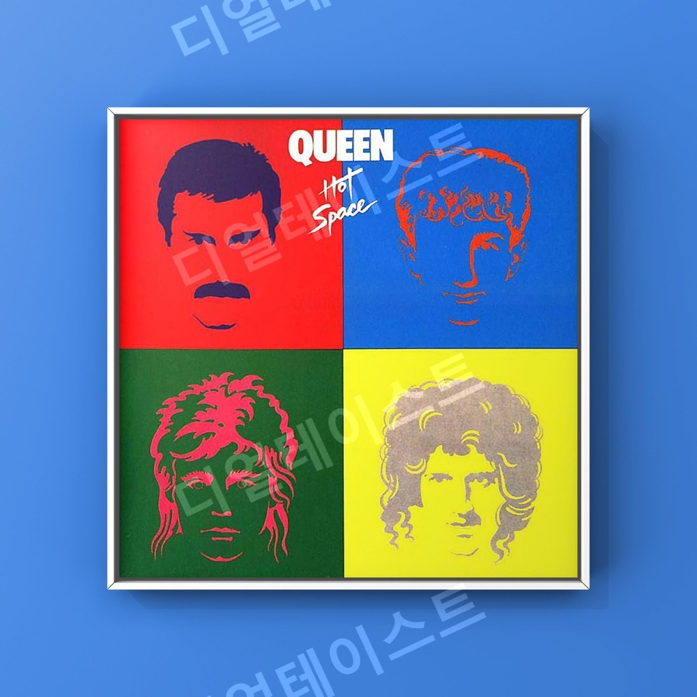 queen 앨범 인테리어 그림 일러스트 액자 포스터 - 상품 이미지
