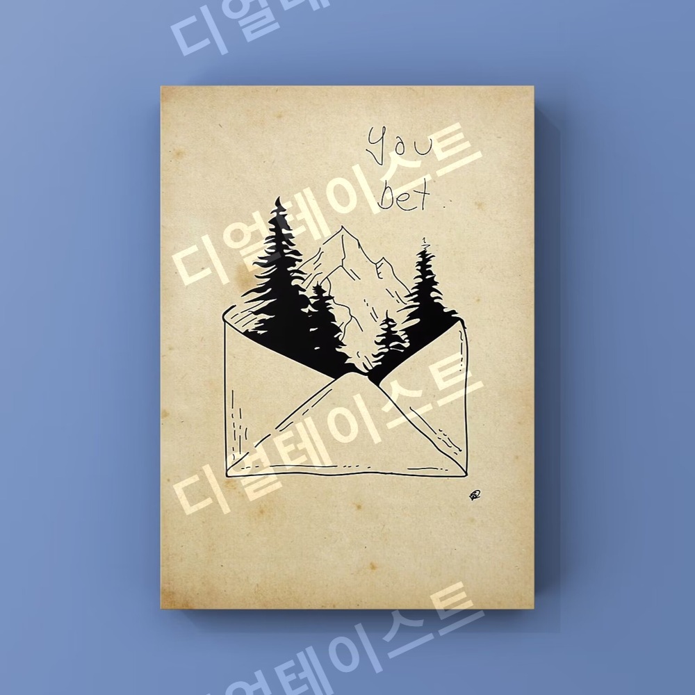 Brokeback Mountain 영화 포스터 인테리어 그림 일러스트 액자 포스터 - 상세 이미지 5