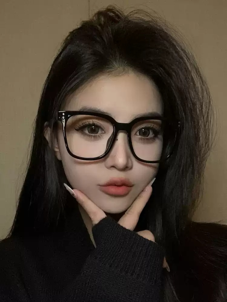 하니 안경 액세서리 공항패션 고급진 페미닌 의상 옷 패션 - 상세 이미지 3