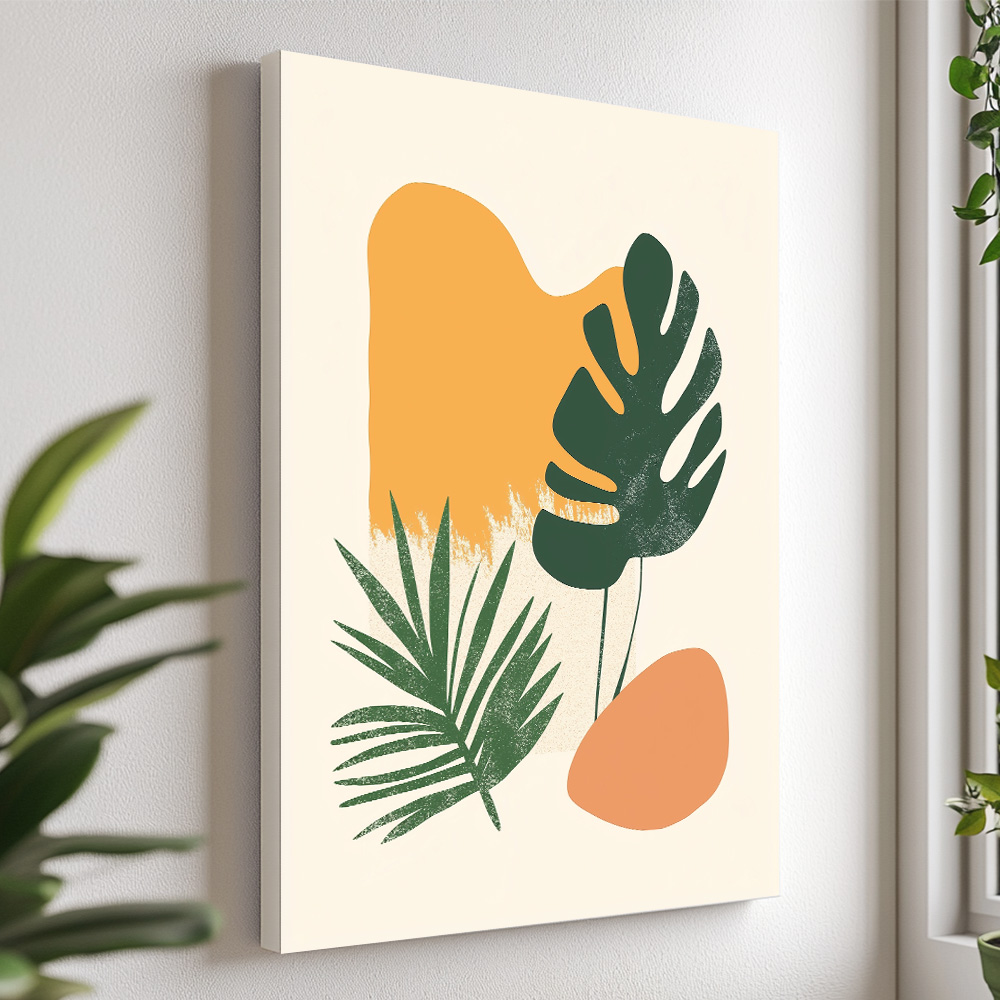 조화 80cm x 80cm 캔버스액자 추상화 이미지 8