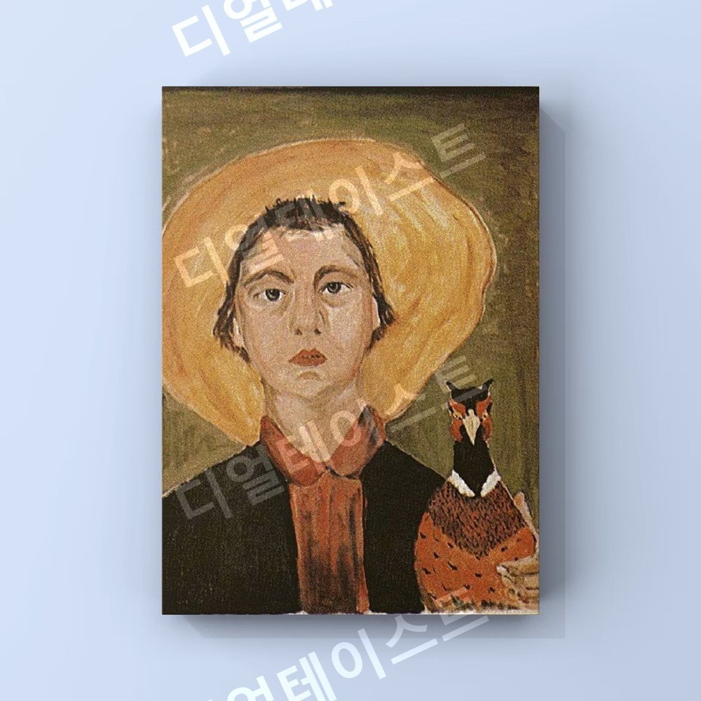 플래너리 오코너 인테리어 그림 일러스트 액자 포스터 - 상세 이미지 2