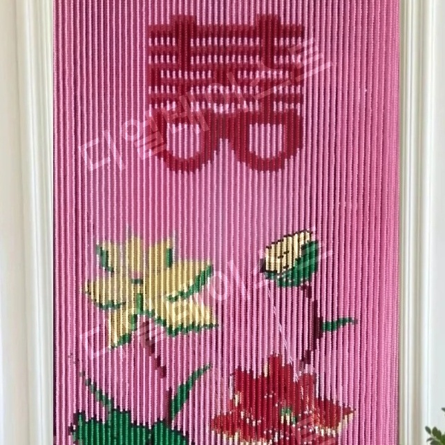 중국식 비즈발 만들기 키트 diy 인테리어 장식