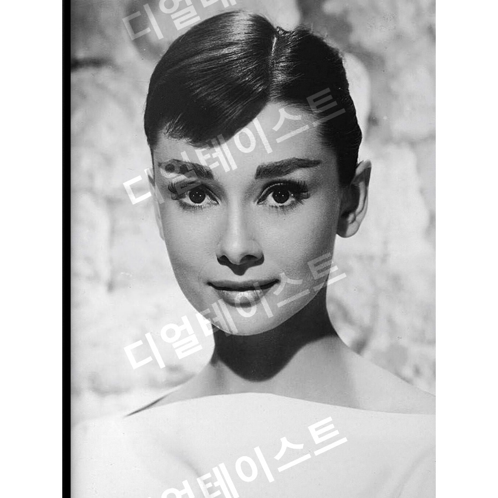 오드리햅번 Audrey Hepburn 인테리어 그림 일러스트 액자 포스터 - 상세 이미지 4
