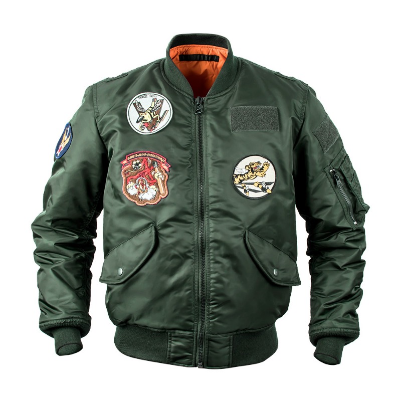 반스플라이 플라이트자켓 MA-1 항공점퍼(세이지그린)