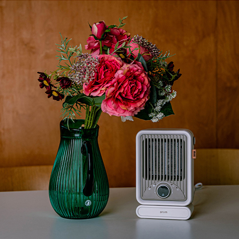 크레모아 프리즘 미니힛 발난로 가정용 캠핑용 팬히터 PTC