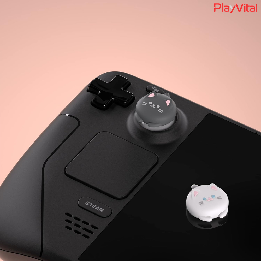 스팀덱 스틱커버 PlayVital 고양이 ROG Ally 호환 - 상세 이미지 4