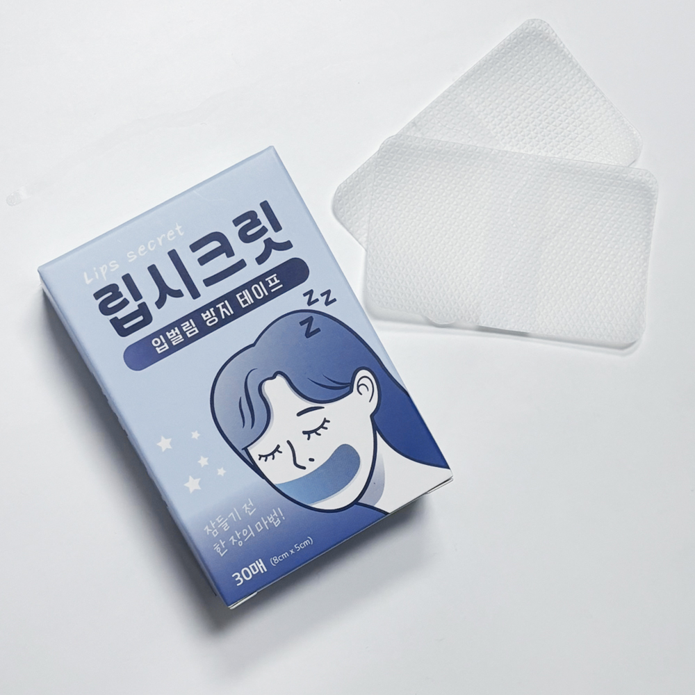 립시크릿 입벌림방지 밴드 구강호흡 입막음 테이프 수면밴드 - 상세 이미지 2