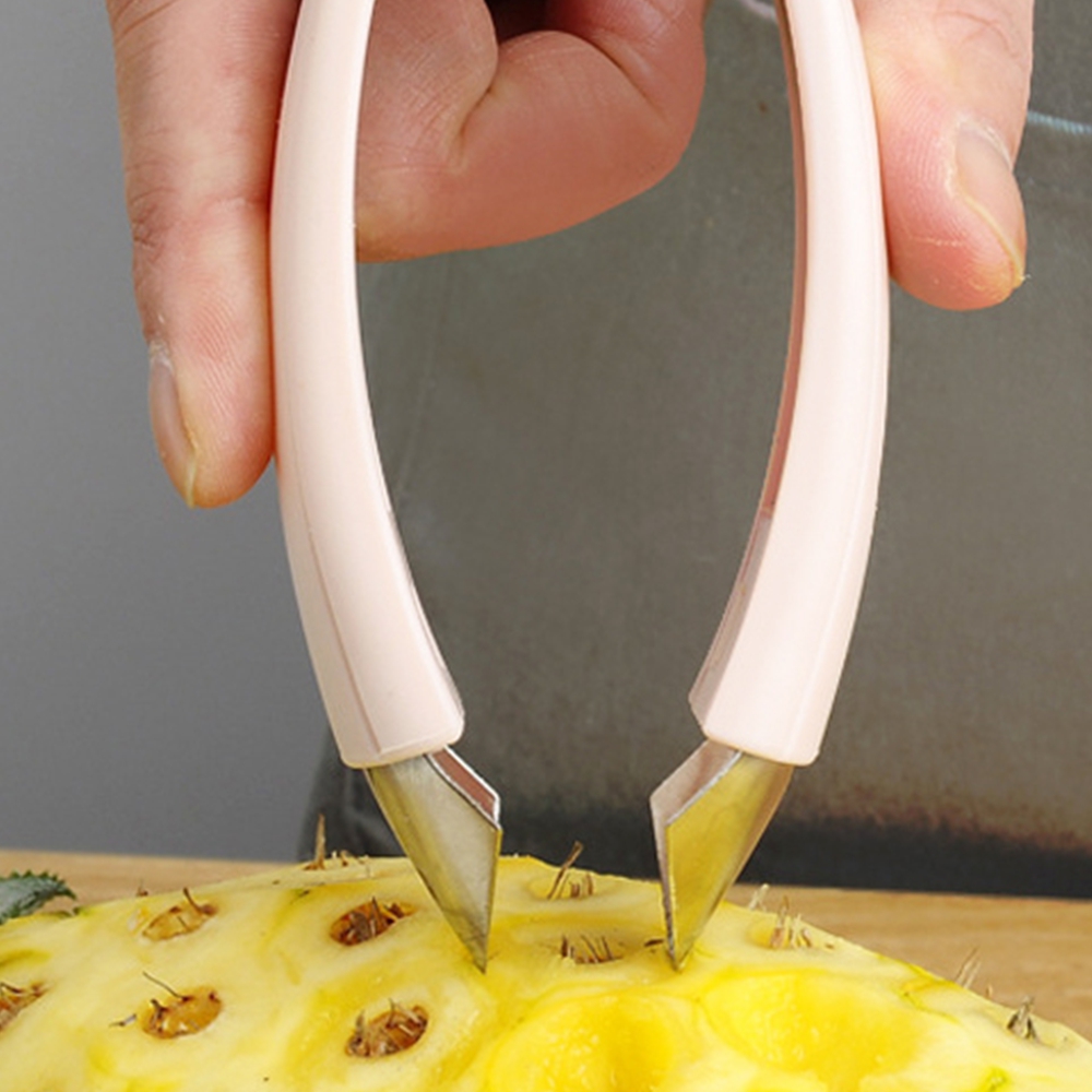 파인애플손질 껍질제거기 딸기 방울토마토 과일꼭지 손질도구