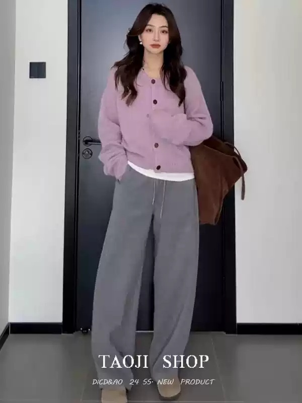 스캔들 98화 한보름 가디건 퍼플 백설아 버클 라운드넥 의상 옷 패션 - 상세 이미지 3