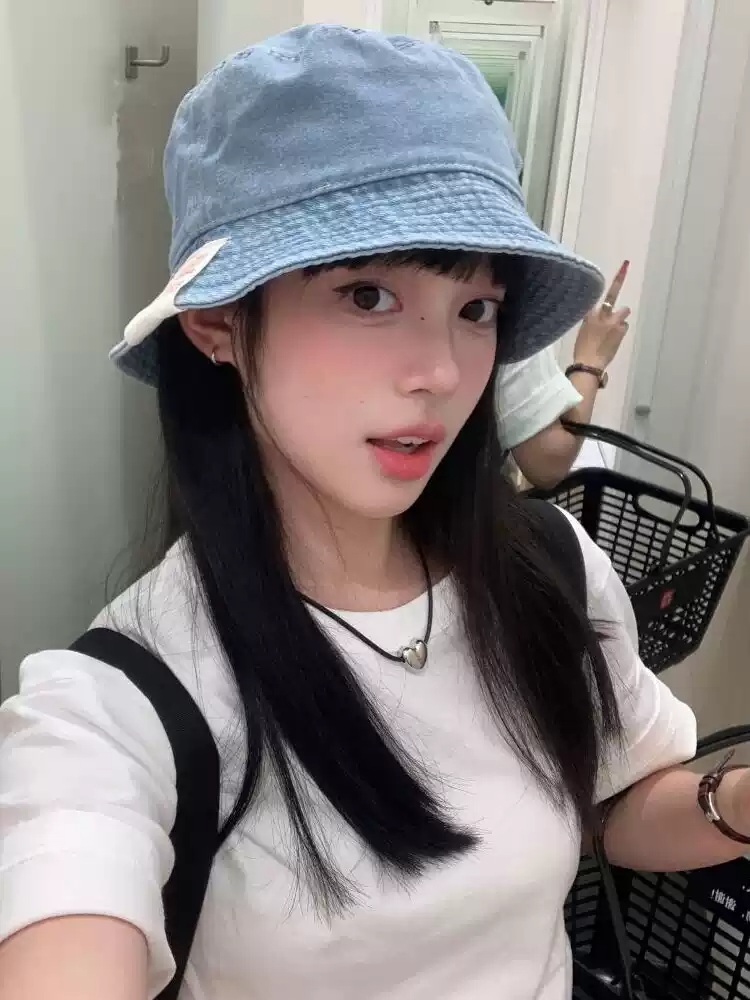 텐트밖은 유럽 이탈리아 6화 라미란 버킷햇 모자 데님 복고풍 의상 옷 패션 - 상세 이미지 3