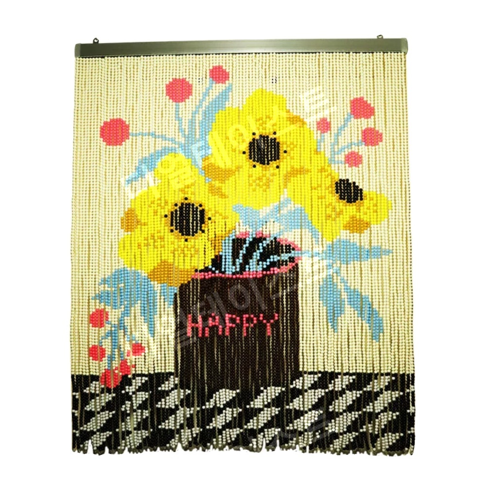 노르딕 인테리어 비즈발 만들기 키트 diy 재료 도어 비즈 구슬 - 상세 이미지 5