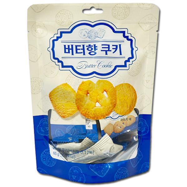 버터쿠키 수입 과자 60g - 메인 이미지