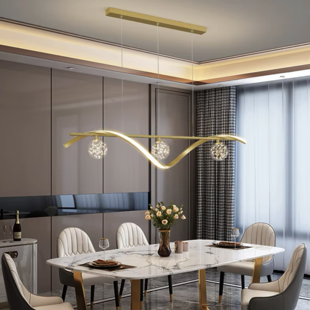 스텔라 스트림 펜던트조명 1000 LED 30W 식탁등 은하수 감성 포인트등 - 상세 이미지 4